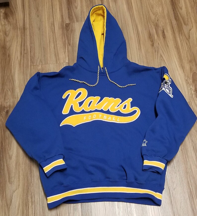 Large LA Rams starter jacket90s vintage rams starter jacket | Etsy
