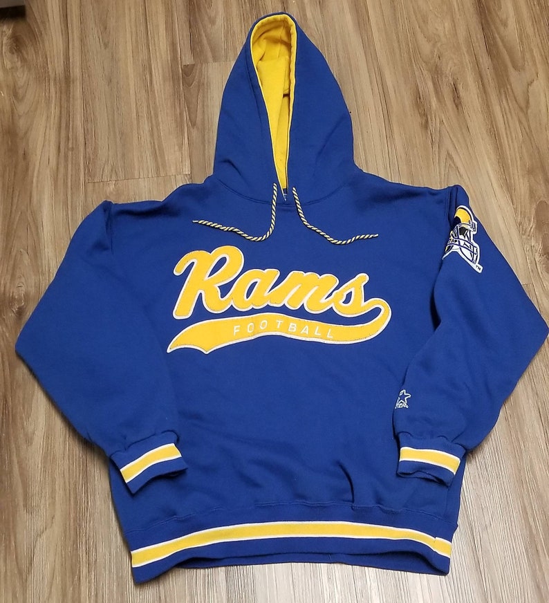 Large LA Rams starter jacket90s vintage rams starter jacket | Etsy