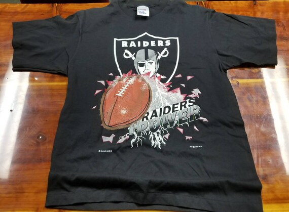 New Large 90s Vintage raiders shirt,LA raiders, Oa