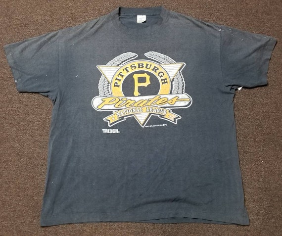 Mens large 1991 Pittsburgh pirates shirt, 90s Pit… - image 1