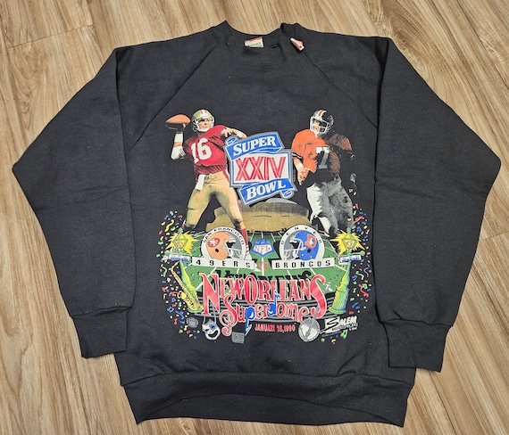 1990 New LARGE 49ers Sweatshirt,49ers Salem Sportswear Sweatshirt
