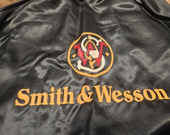 80s Xl Smith and Wesson Jacket,smith Wesson Jacket, Smith and