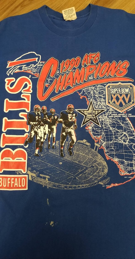 22.5x30,Used 90s buffalo bills shirt,large buffal… - image 2