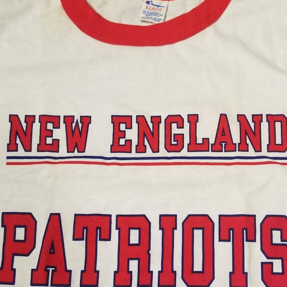 New original medium 80s new england patriots shir… - image 2