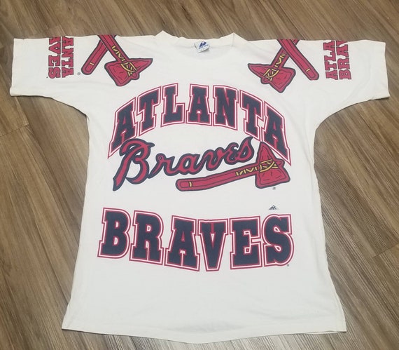 90s Atlanta Braves World Series Shirt, Vintage Atlanta Braves