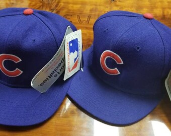 Chicago cubs sports specialties hat size 7 , 7 1/4, 90s,vtg vintage hat,MLB hat, baseball hat snapback Wrigley field, Chicago cubs hat