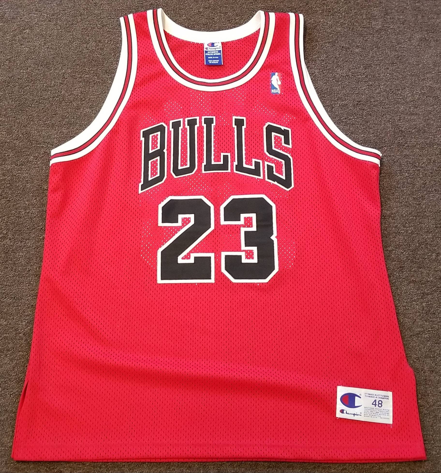 champion bulls jersey