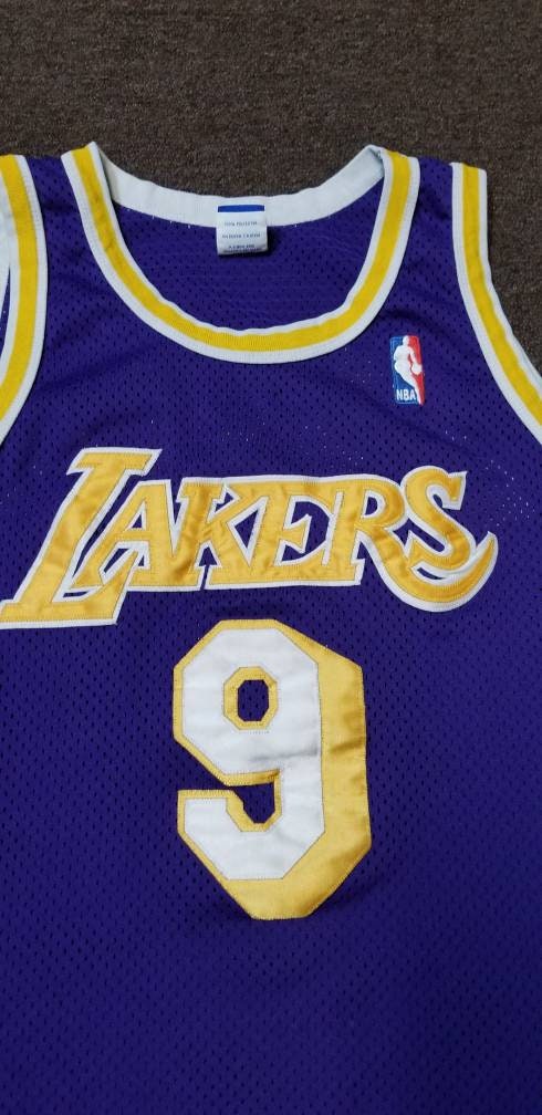[本日限定の特別価格] LAKERS VAN EXEL LA Lakers Van Exel #9 Jersey Adult 48 – Overtime Sports