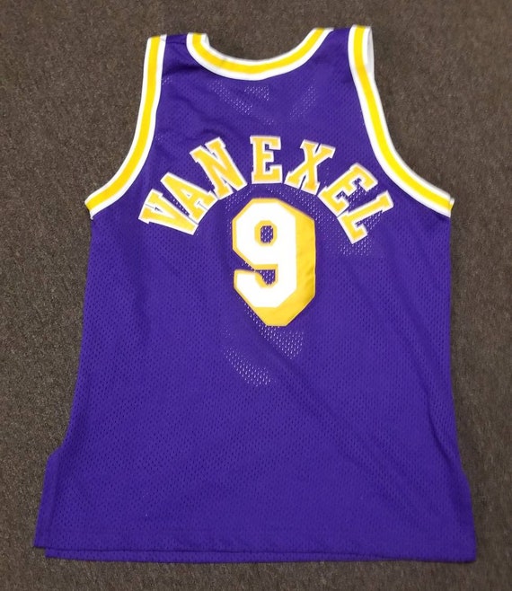 1996-1997 Nick Van Exel Jersey,champion Jersey,lakers Jersey