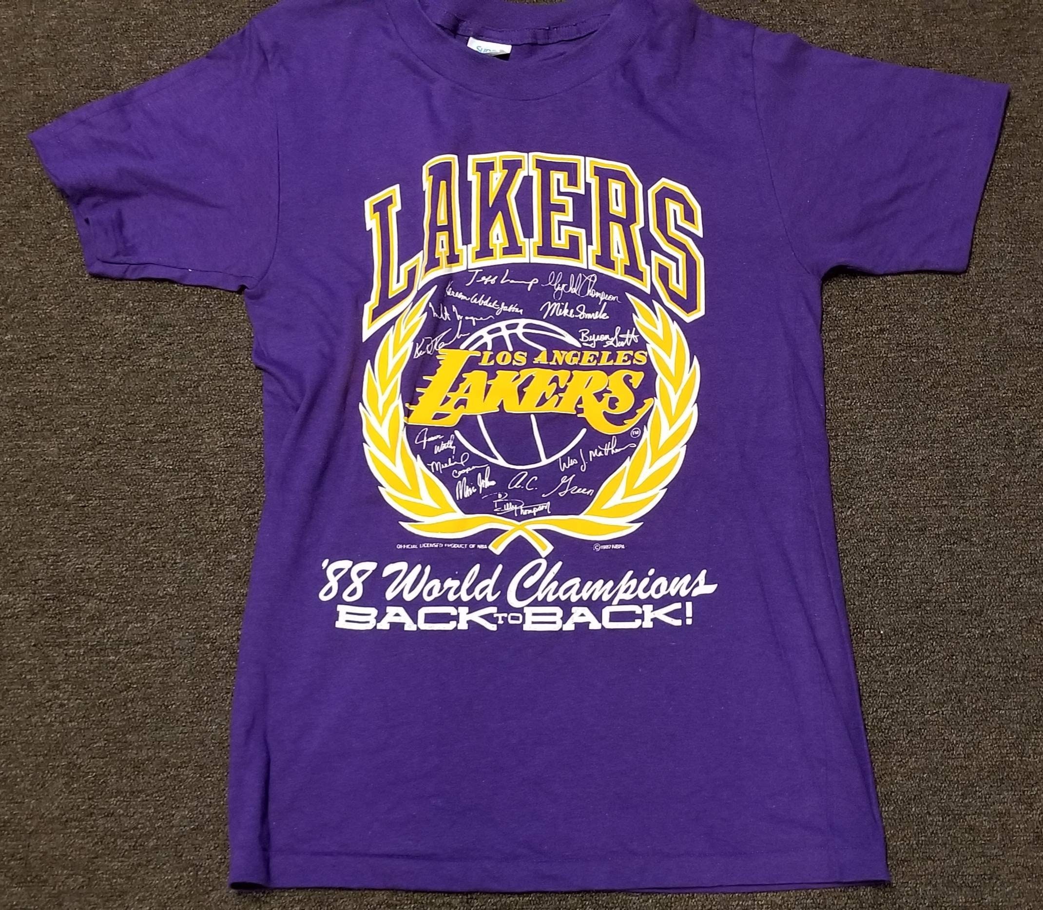 Original 1988 Los Angeles Lakers World Champions Shirt, hoodie, sweater,  long sleeve and tank top