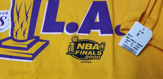 Xl 2000 nba finals shirt,2000 nba finals tee,2000 lakers shirt, lakers i love la,2000 lakers championship shirt,2000 lakers nba finals shirt View 3