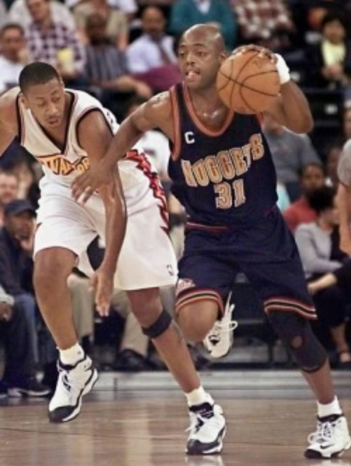 nick van exel jersey mitchell and ness