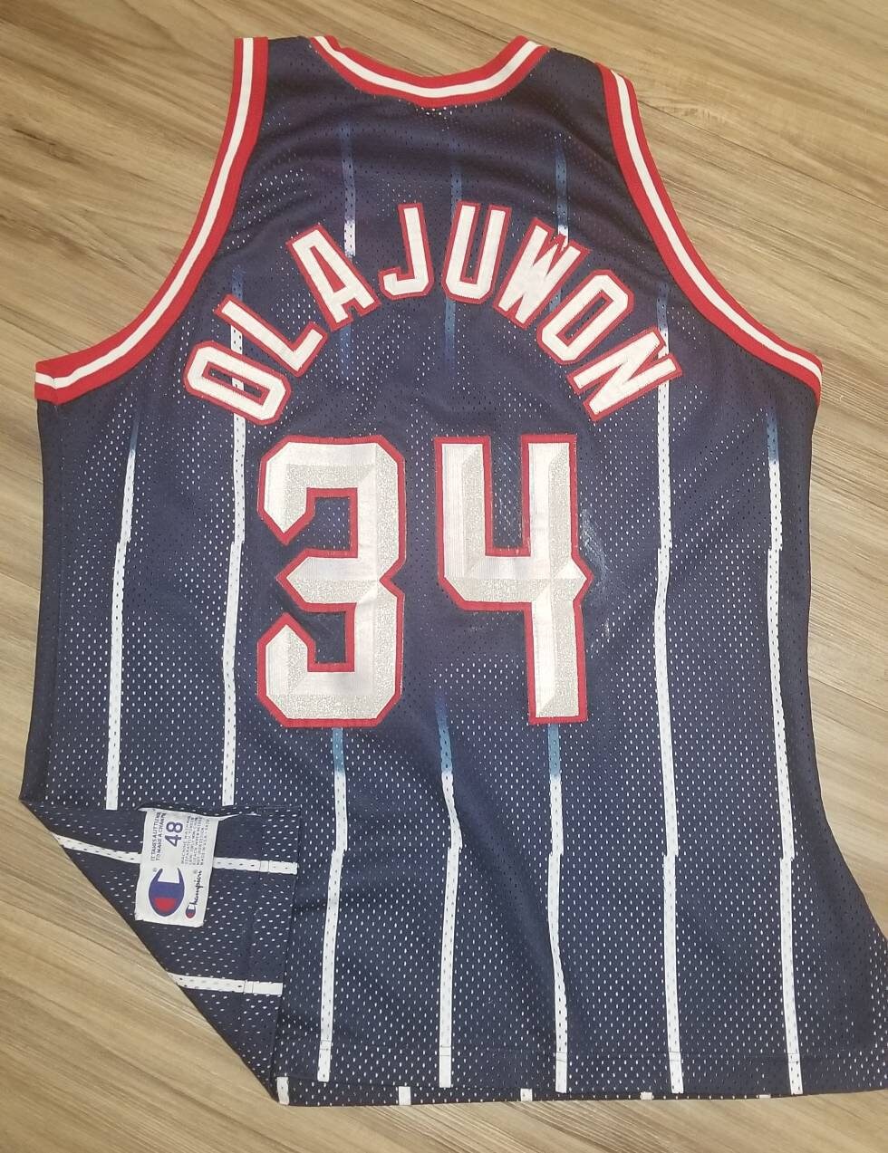 1996-1997 NBA 50th Jersey Size 48/XL Champion Authentic