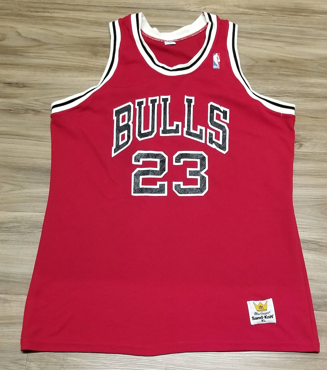 Large 1986-1989 Michael Jordan Jersey, Chicago Bulls Jersey