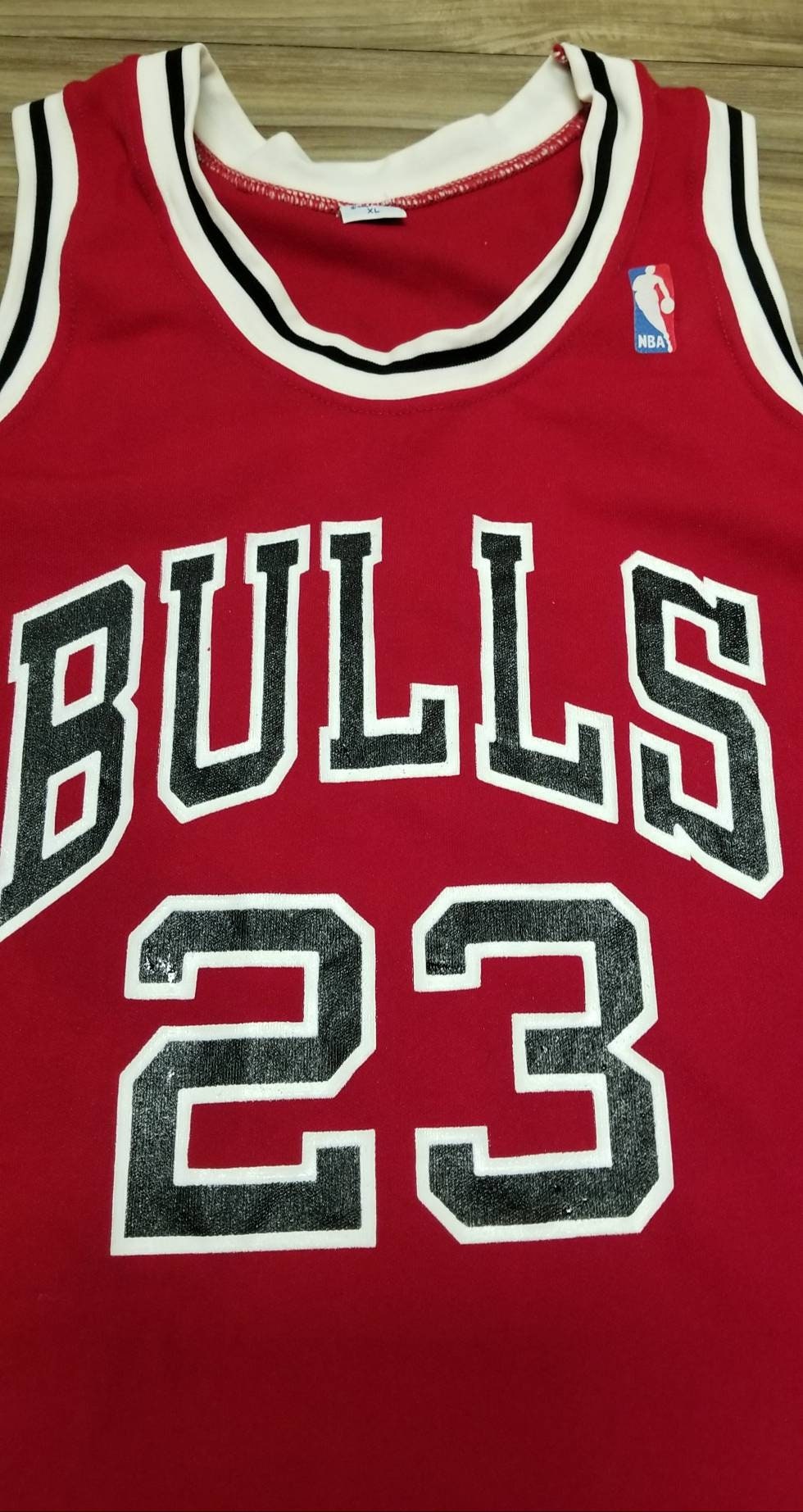 Large 1986-1989 Michael Jordan Jersey, Chicago Bulls Jersey