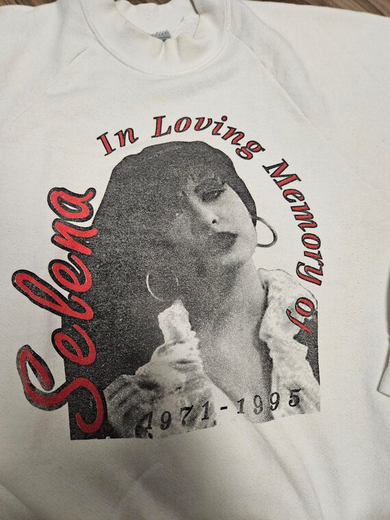 1995 large selena sweatshirt,90s selena,vintage s… - image 2