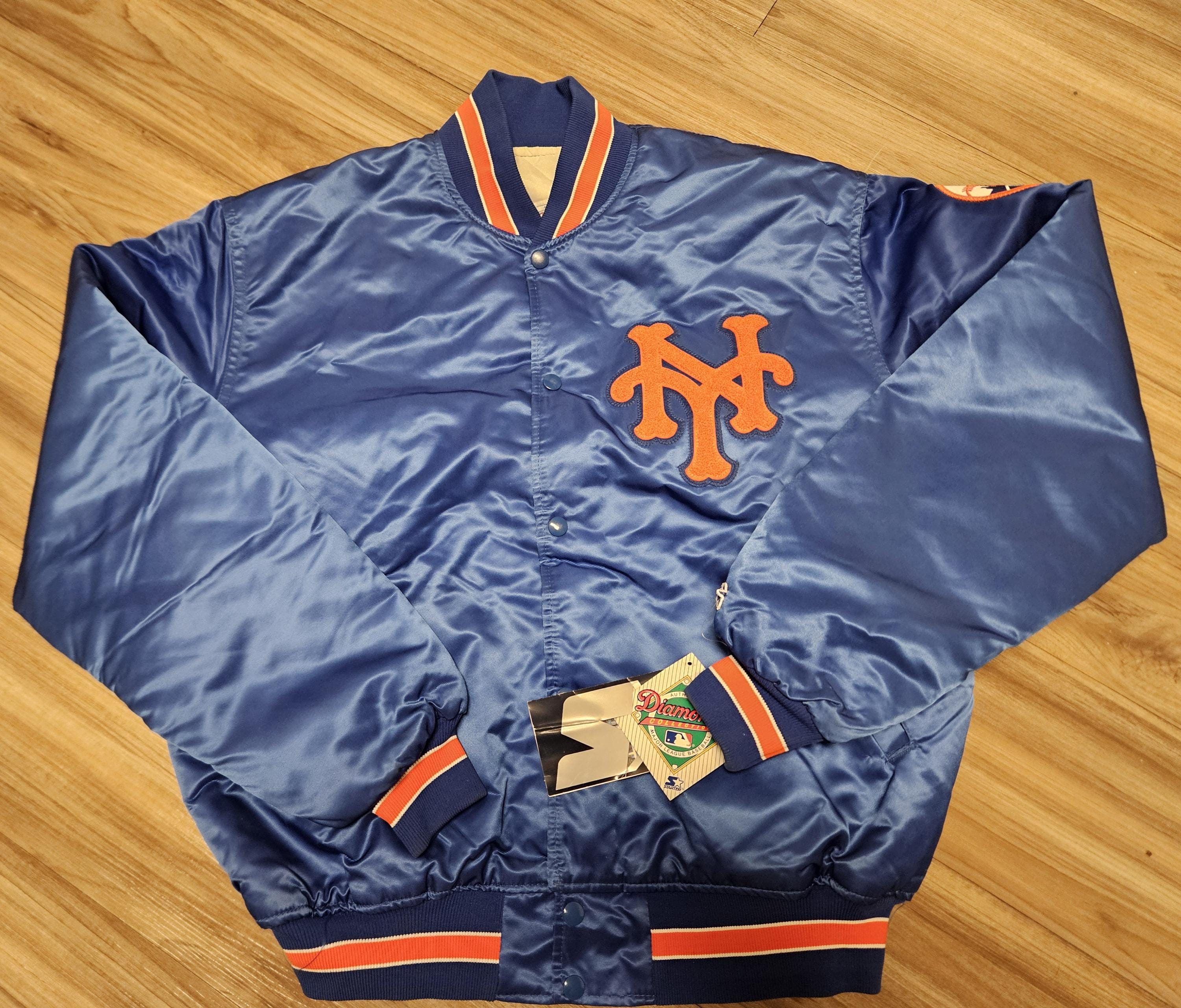 Mets Starter Jacket - Etsy Mets Starter Jacket - Etsy