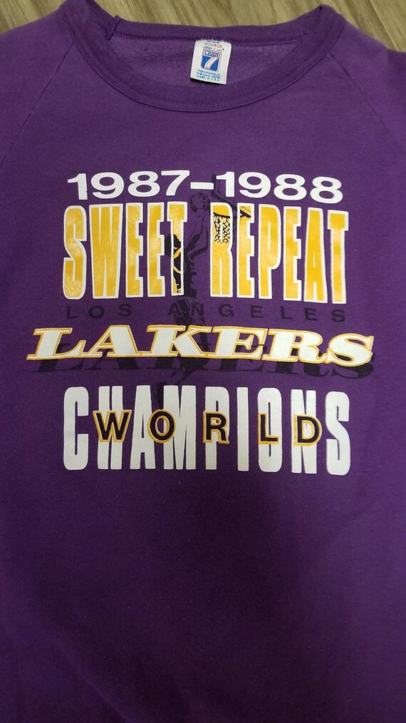 1988 medium LA Lakers sweatshirt,los angeles lake… - image 2