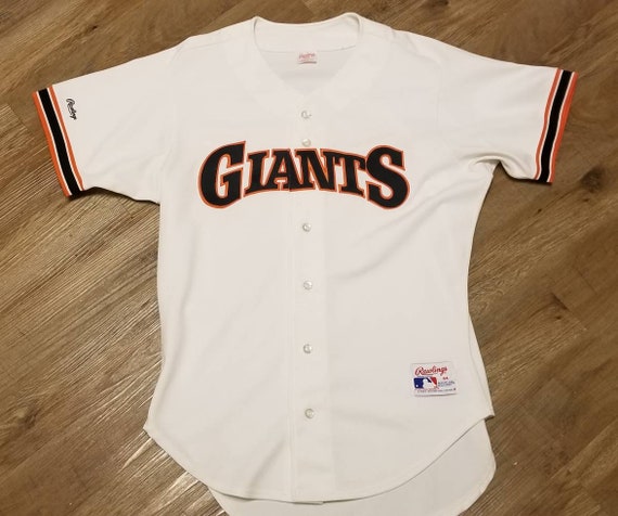 Barry Bonds 1994 San Francisco Giants Cooperstown Men's Home White Jersey