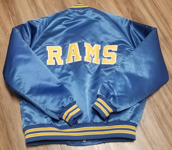 Vintage Pro Player 90's NFL St Louis Rams Reversible Puffer Jacket Blu –  Chop Suey Official