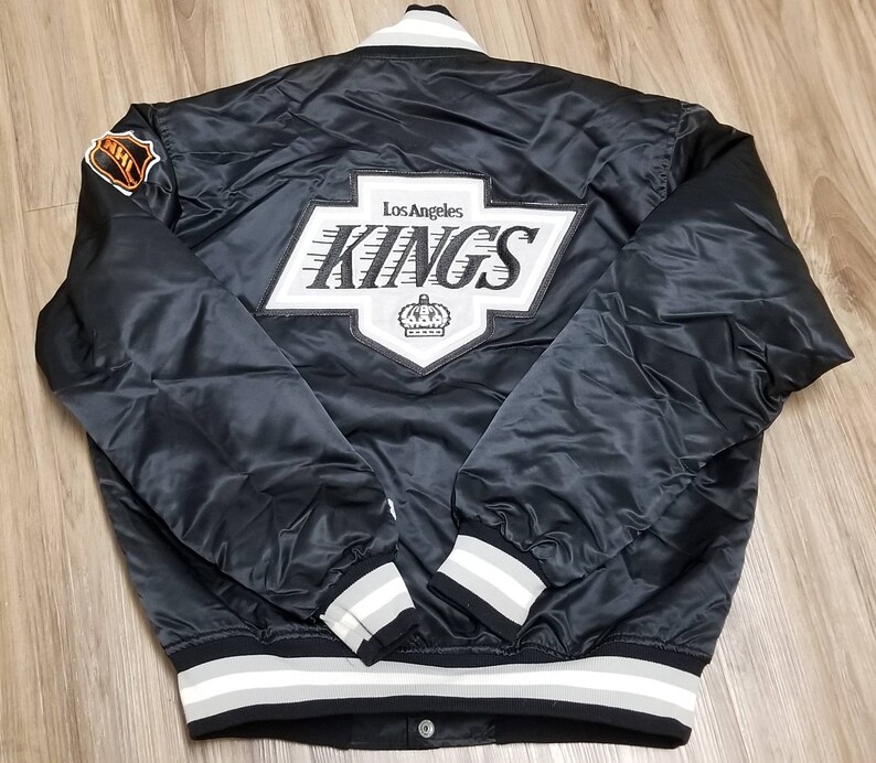 Large LA Kings starter jacket 80s 90s starter jacketvintage Etsy