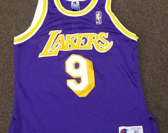 【希少】NBA ユニフォーム　ニック　ヴァンエクセル 1990-96 Nick Van Exel Jersey Los Angeles Lakers Champion Jersey