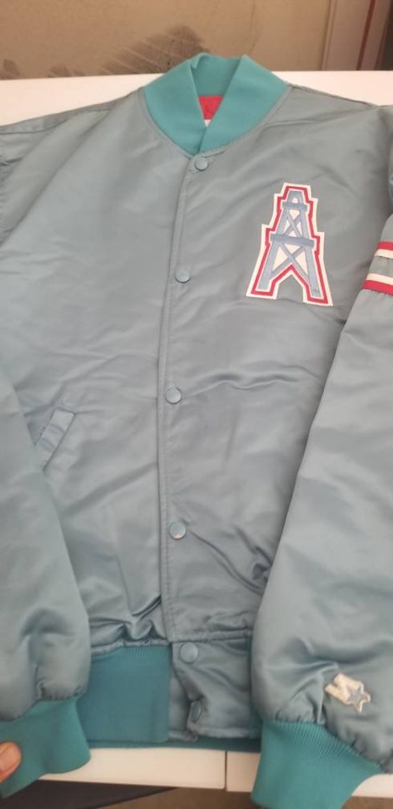 Houston Oilers: 1990's 1/4 Zip Starter Breakaway Jacket (L/XL) – National  Vintage League Ltd.