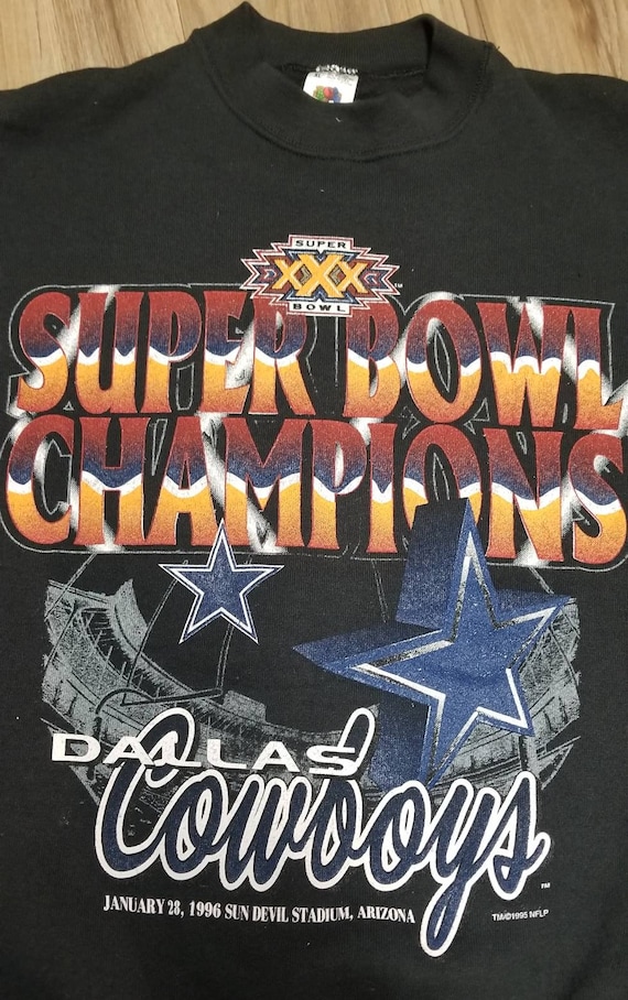 XL 1995 dallas cowboys superbowl sweatshirt,90s dalla… Gem