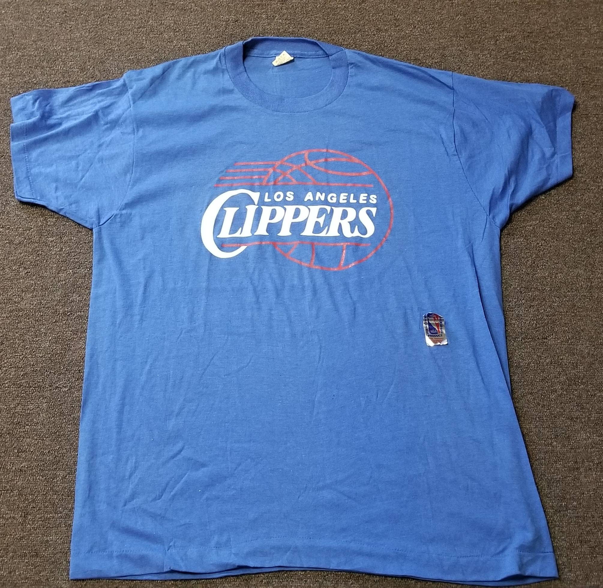 LARGE New Original 1980s LA Clippers Shirtlos Angeles -  Israel