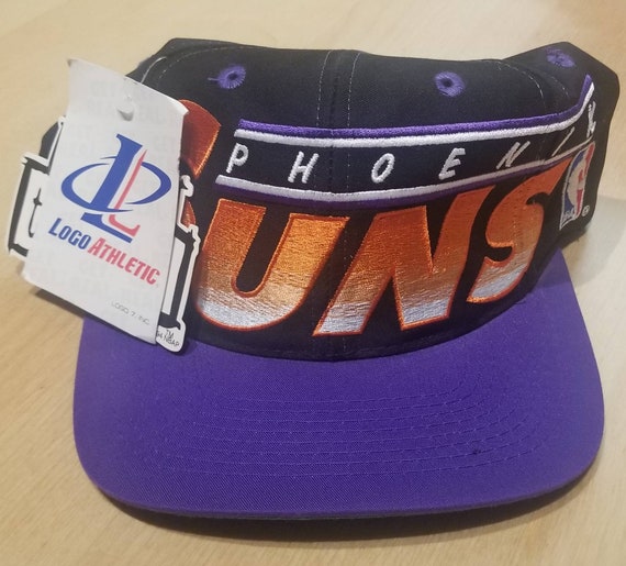 Phoenix Suns AJD Side Spell Out Logo Vintage 90's Snapback Cap Hat