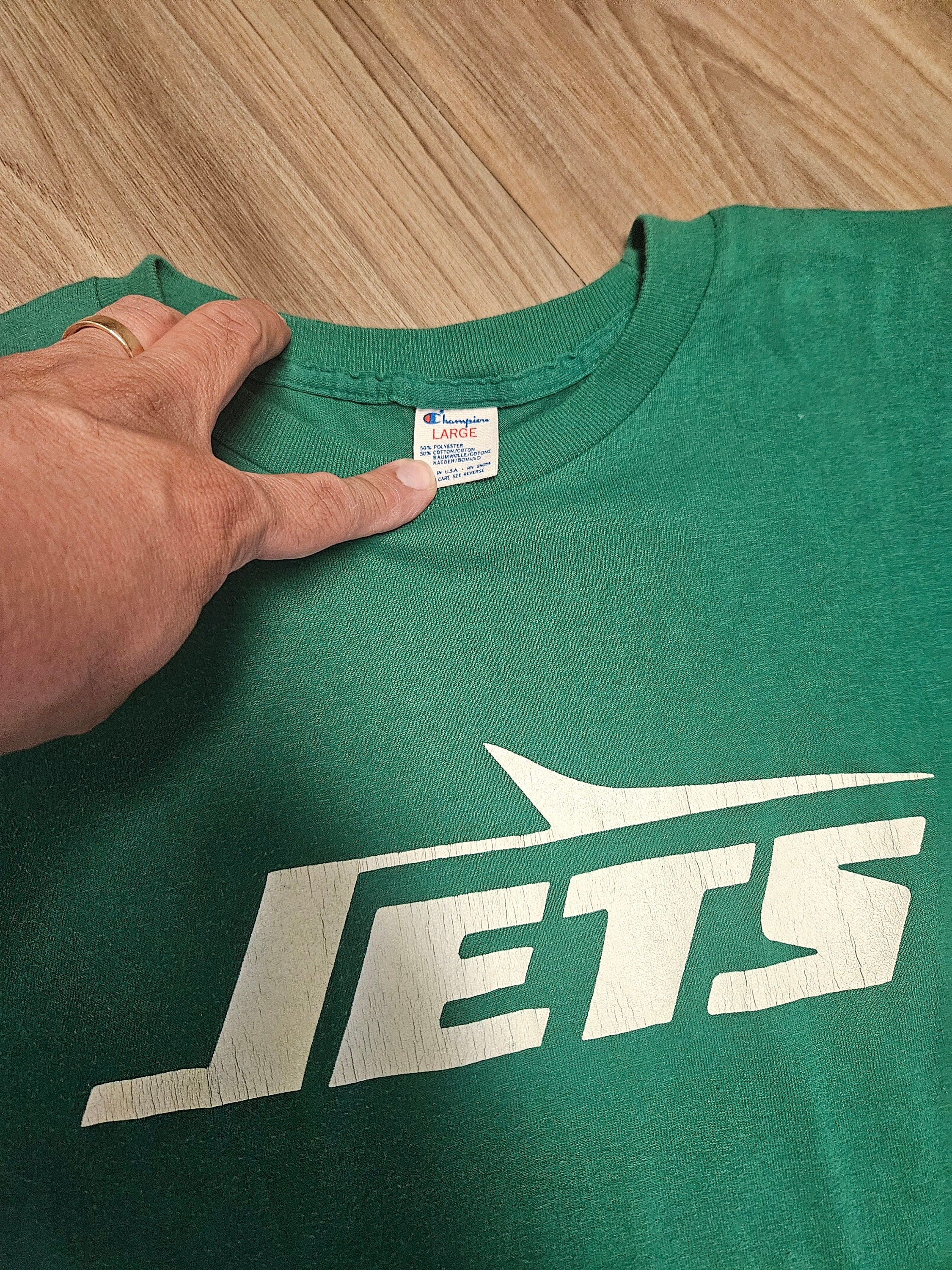 Vintage Champion Wayne Chrebet #80 New York Jets Jersey NFL