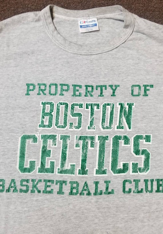19x27, 1980s celtics shirt, MEDIUM Boston Celtics shirt,80s celtics shirt,vintage boston celtics shirt,vintage celtics shirt, View 2