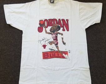 Used Original 1987-88 Vintage Chicago Bulls Shirt Salem