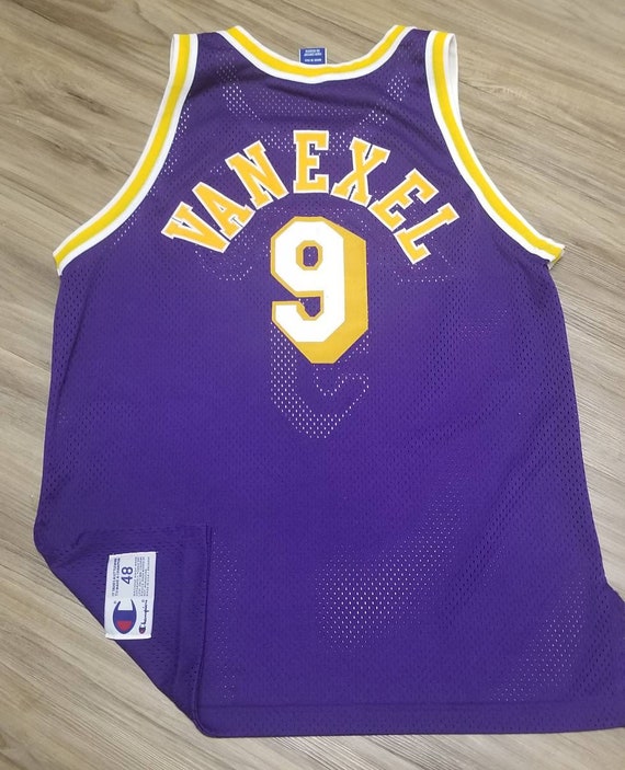 nick van exel jersey mitchell and ness