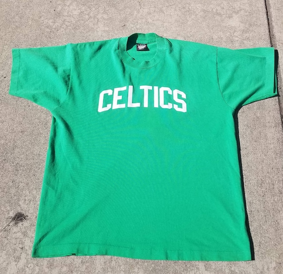 80s XL Boston Celtics shirt,80s celtics shirt,vin… - image 1