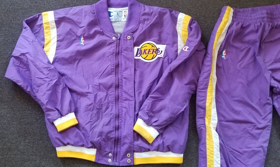 lakers warm up jacket and pants