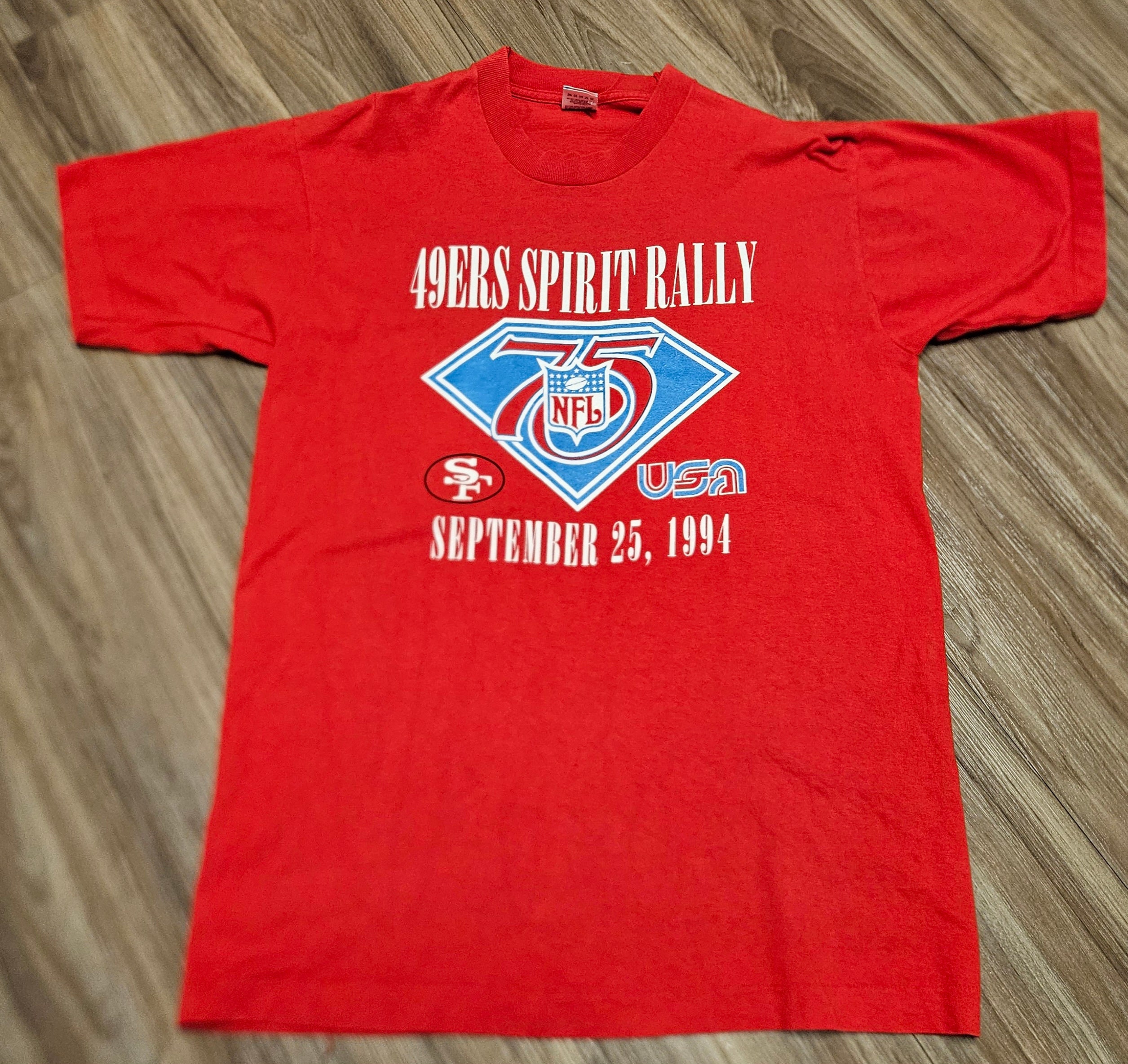 90's アメリカ製　スーパーボール/アトランタ　1994年　Tシャツ　XL 1994 Superbowl Shirt - Etsy