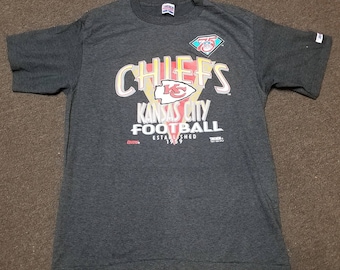 1994 new XL 90s Kansas city chiefs shirt,vintage chiefs shirt,90s chiefs shirt,nfl 75th anniversary shirt,xl chiefs shirt