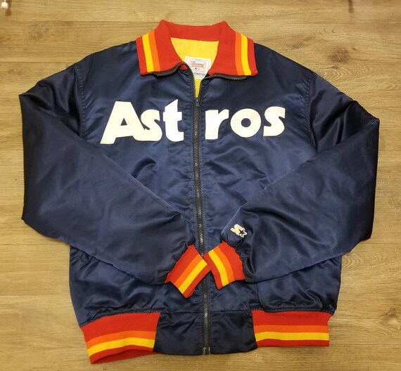 Large 90s Houston astros starter jacket Etsy