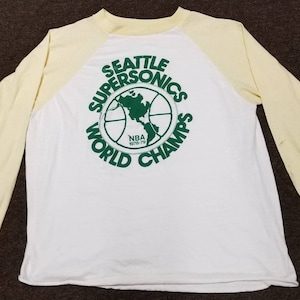 Vintage '94 NBA Logo 7 Seattle Supersonics Sweater Grey (XXL) – Chop Suey  Official