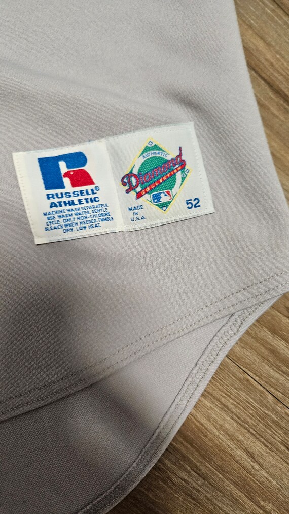 1990-1999 Size 52 Atlanta Braves Russell Authentic Diamond Jersey