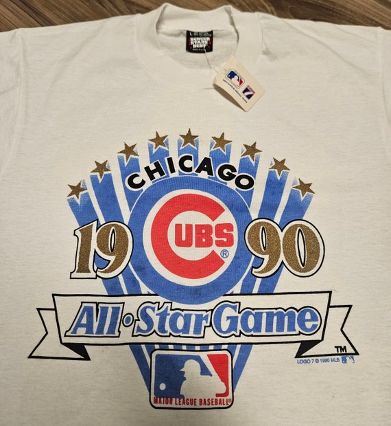 1990 Chicago cubs shirt,Chicago cubs screen stars… - image 2