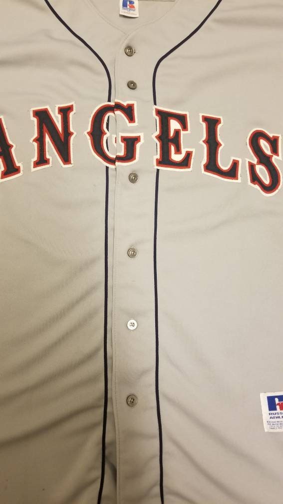 California Angels Majestic 1975 Turn Back the Clock Authentic Team Jersey -  White