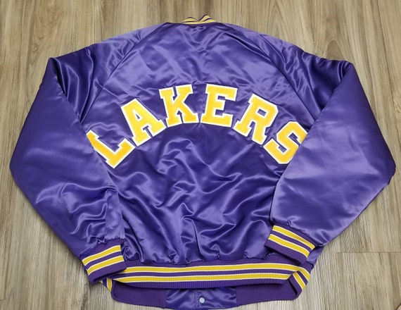 Mitchell & Ness Los Angeles Lakers Satin Jacket Men's 2XL