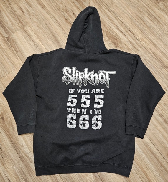 2001 Xl Slipknot Hoodie,2001 Slipknot IOWA Hoodie,y2k