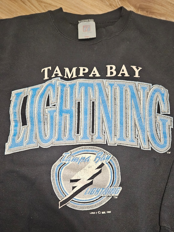 1992 Tampa Bay Lightning Sweatshirt,90s Lightning Sweatshirt