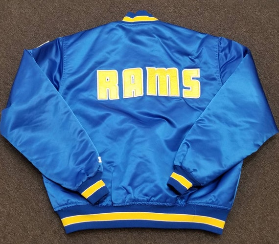 St. Louis Rams: 1990's Blackout Leather Proline Fullzip Starter