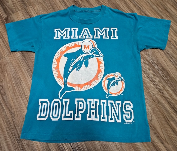 1996 Miami dolphins shirt,90s dolphins shirt,LARGE miami dolphins shirt,vintage miami dolphins shirt