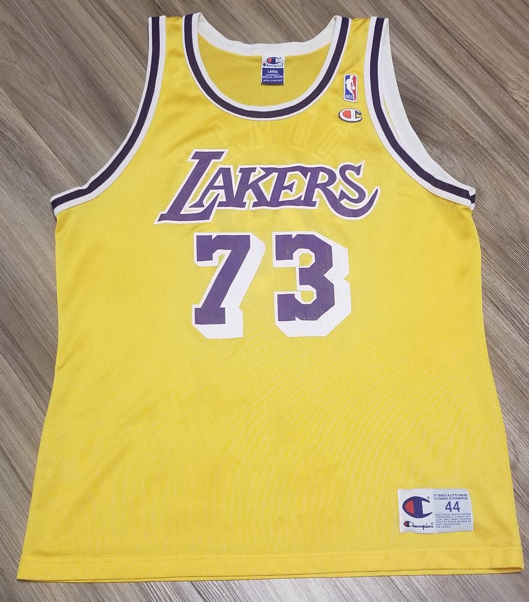 1999 Dennis Rodman Jersey,lakers Champion Jersey Size 44,90s