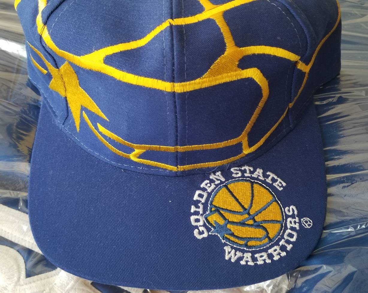 GOLDEN STATE WARRIORS ADIDAS THROWBACK RETRO SNAPBACK HAT! VINTAGE,  1990'S,NBA!